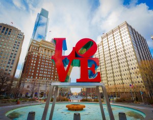 Philadelphia Love Sign