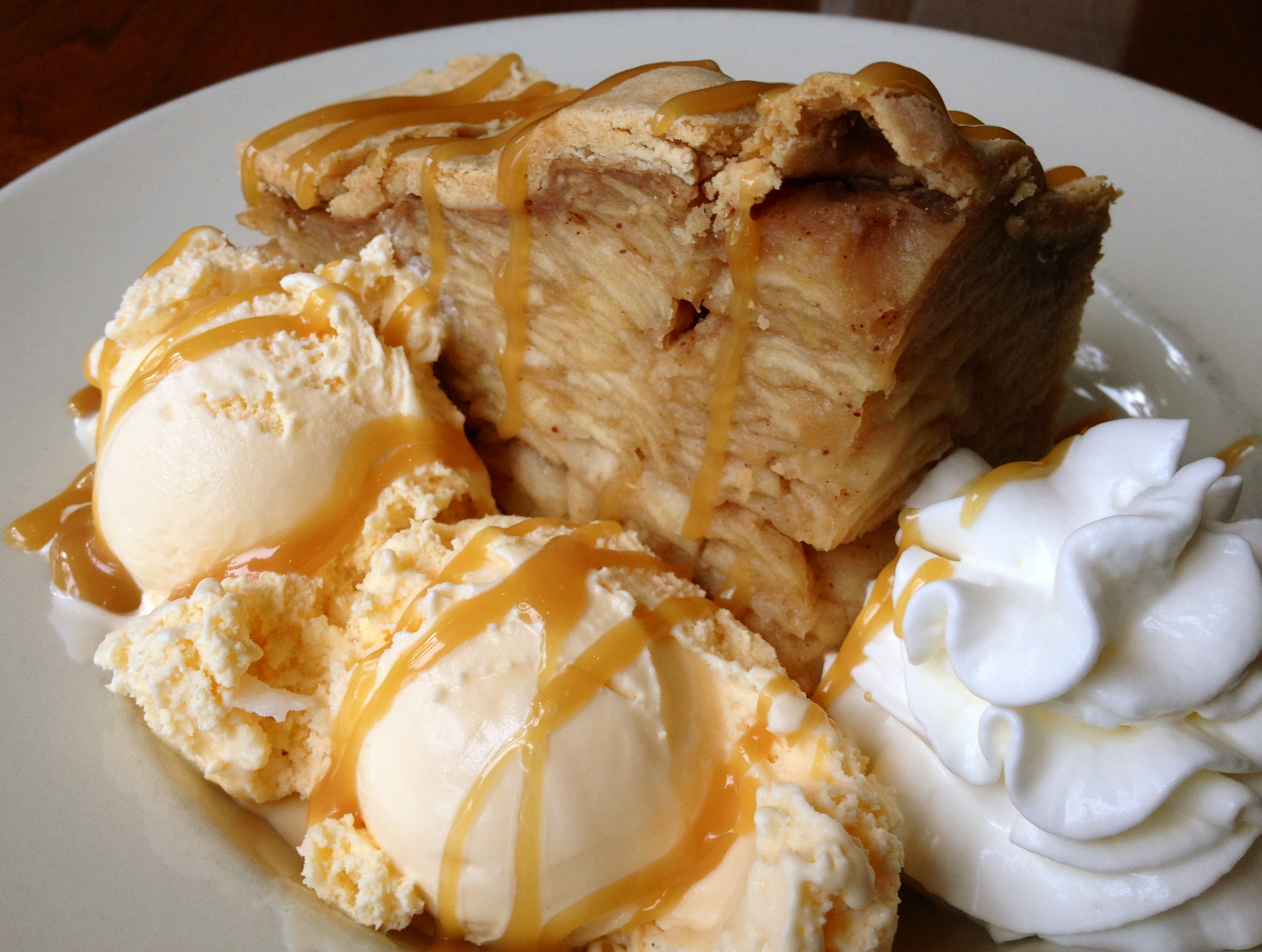More than Just ice cream Mile High Apple pie
