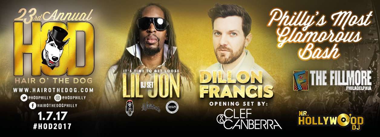 23rd Annual Hair O’ The Dog Is Back at The Fillmore