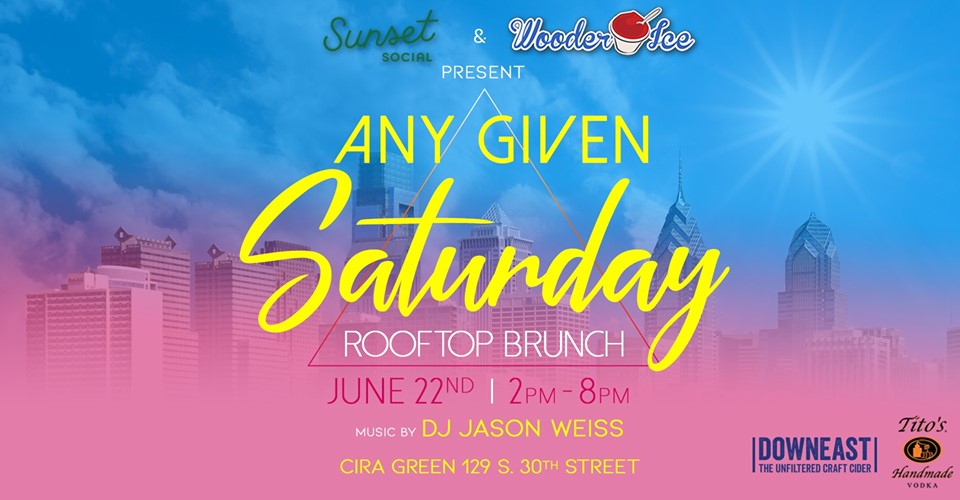 Any Given Saturday: Rooftop Brunch