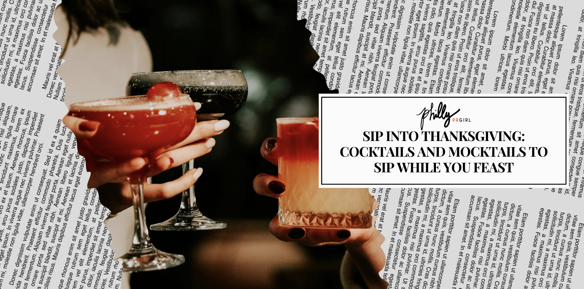 Sip Into Thanksgiving: Cocktails and Mocktails to Sip While You Feast