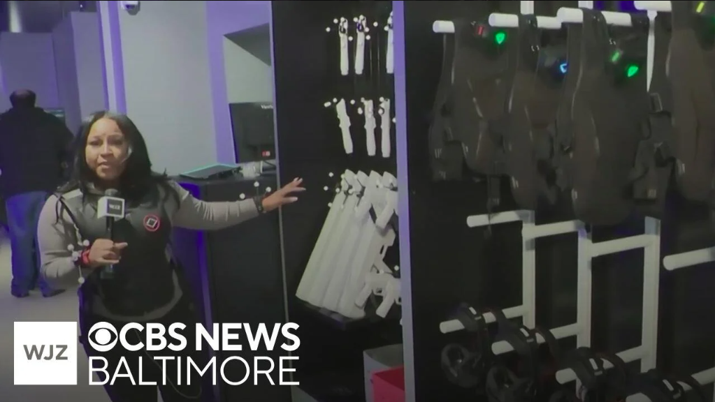 CBS News Baltimore - Sandbox VR Baltimore 