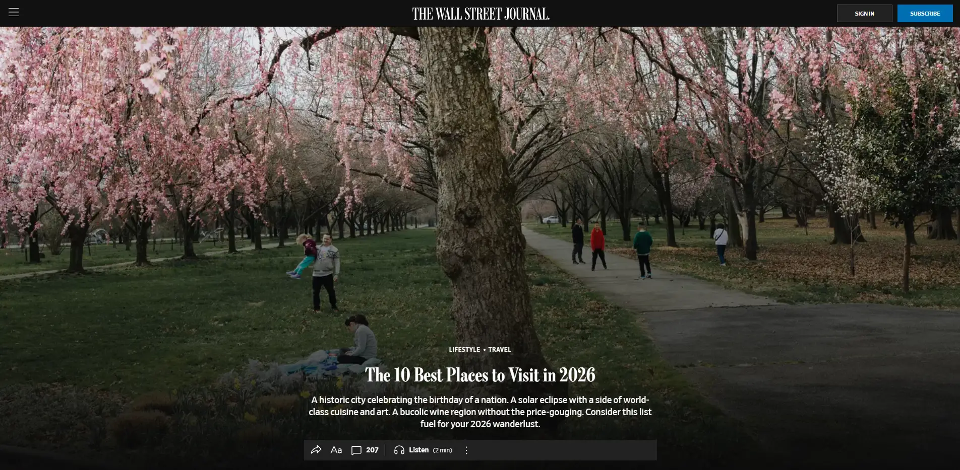 Wall Street Journal - Marsha’s 