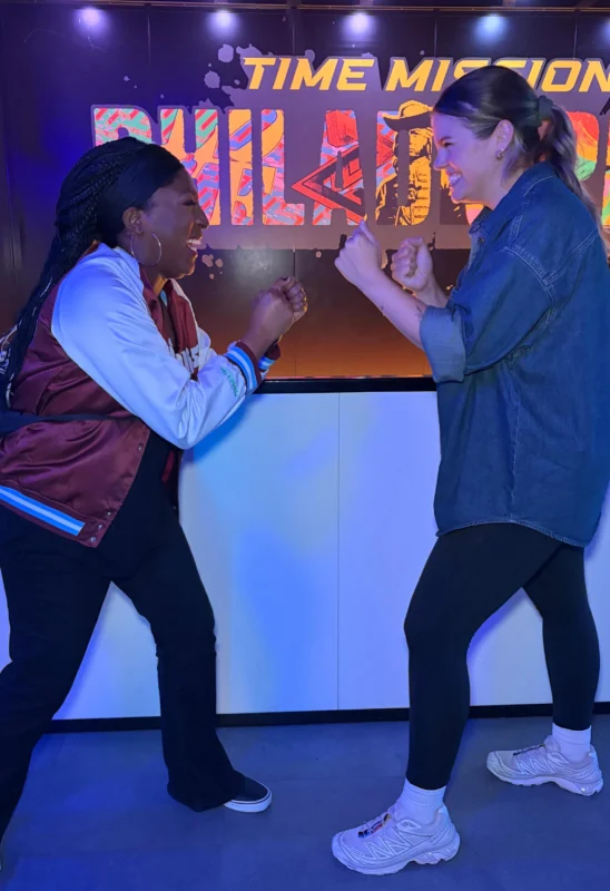 Team bonding, but make it a mission. 🎯
Our Philly PR Girl team took on @TimeMission Philadelphia for a little friendly competition, lots of laughs, and a reminder that our team might be competitive… 👀
Nothing like getting out of the office and putting our teamwork to the test!
Thanks, Time Mission, for the perfect team adventure! 💥
#PhillyPRGirl #TeamBonding #TimeMission #Philadelphia #PhillyEvents #TeamBuilding #PhillyThingsToDo